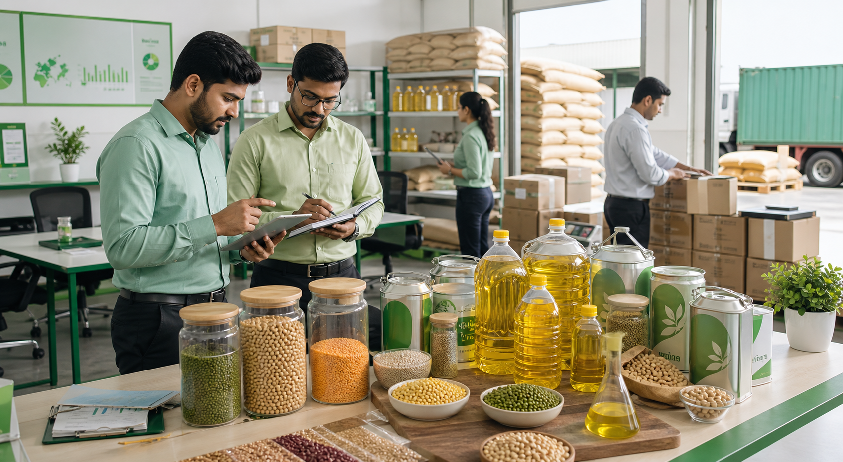 Professional agro sourcing and supply planning workspace